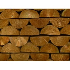 Machined Half Round Batten 3000 x 50mm